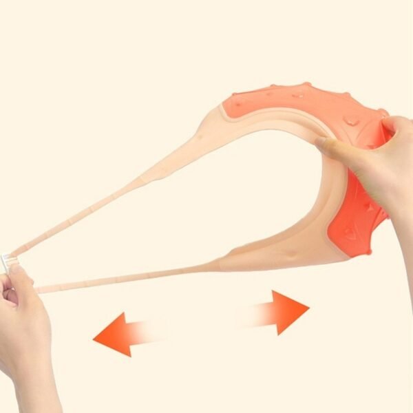 Anti-Splash Soft Silicone Baby Bath Visor - Image 5