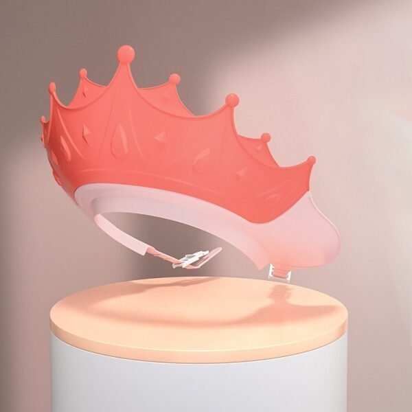 Anti-Splash Soft Silicone Baby Bath Visor - Image 6