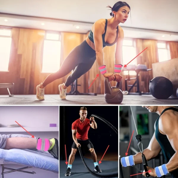 Adjustable Wrist & Ankle Training Weight Bracele - Image 6