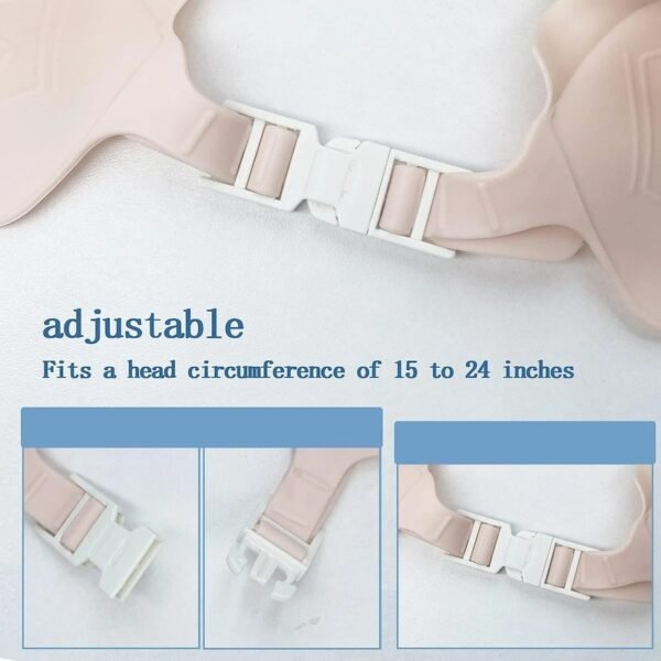 Anti-Splash Soft Silicone Baby Bath Visor - Image 7