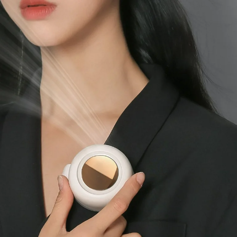 The Hands-Free Clip Portable Fan for Instant Cool