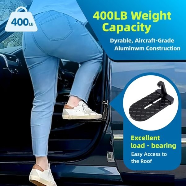 Portable Car Door Step For Easy Roof Access - Image 7
