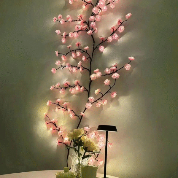 DIY Sakura Bloom Lamp With Flexible Branches For Cozy And Romantic Decor - Image 4