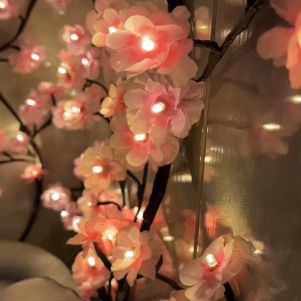 DIY Sakura Bloom Lamp With Flexible Branches For Cozy And Romantic Decor - Image 8