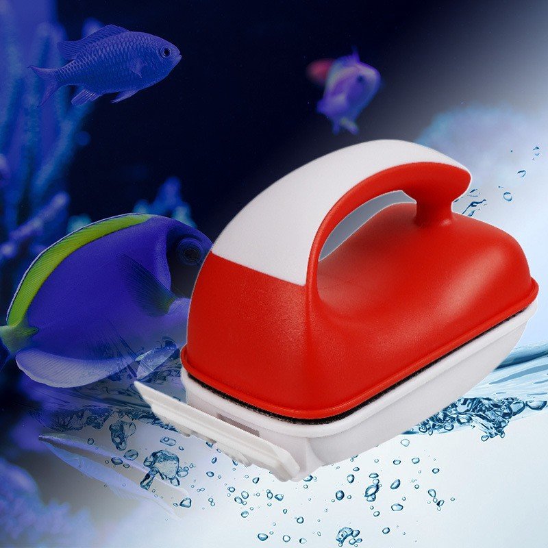 Aquarium Magnet Glass Cleaner Brush