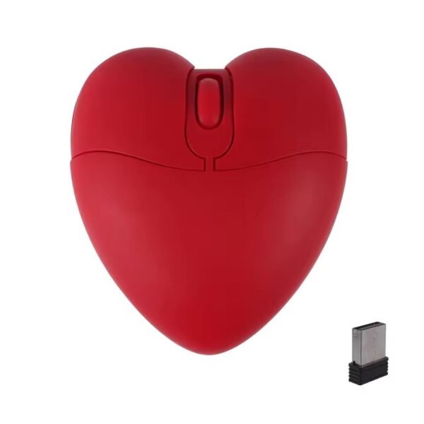 🔥 Today Only 🔥 Cute Wireless 2.4G Heart Strawberry Mouse For Laptop PC - Image 10