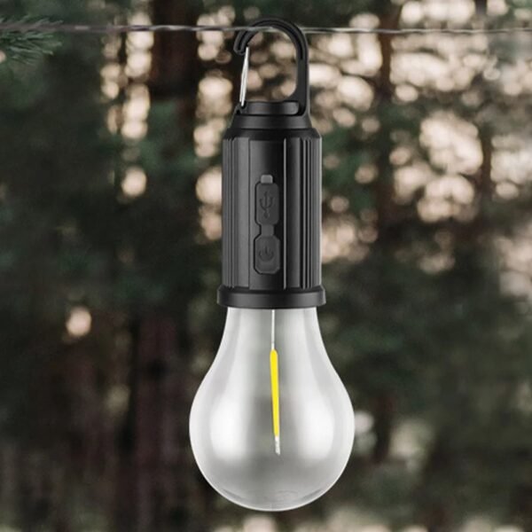 Outdoor Rechargeable Solar LED Camping Light With Mounting Hooks - Image 8