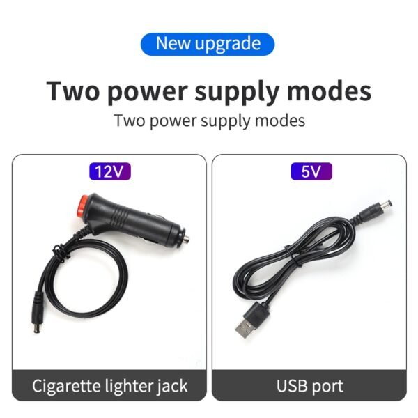4PCS RGB LED Car Interior Light Strips - Image 10