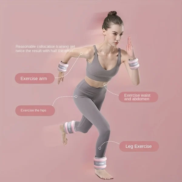 Adjustable Wrist & Ankle Training Weight Bracele - Image 13