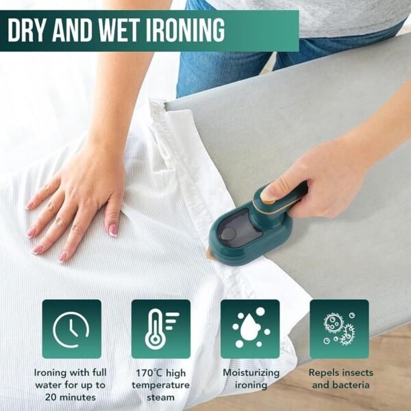 Mini Travel Garment Portable Iron - Image 3