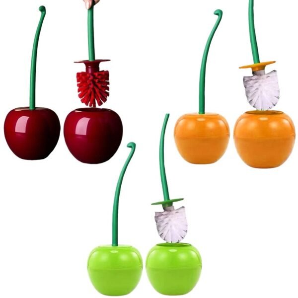 Creative Cherry Toilet Brush, Bathroom Accessories - Image 7