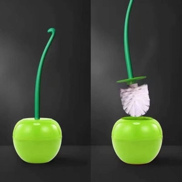 Creative Cherry Toilet Brush, Bathroom Accessories - Image 2