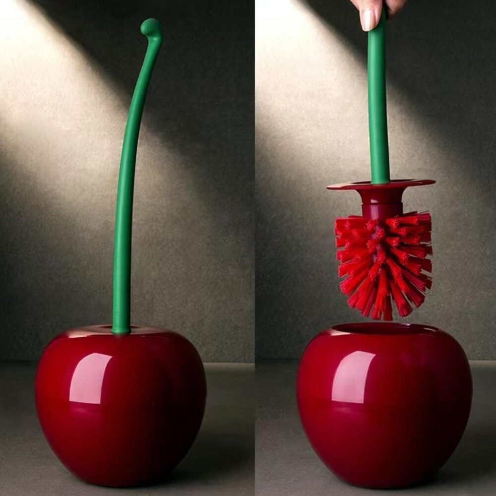 Creative Cherry Toilet Brush, Bathroom Accessories