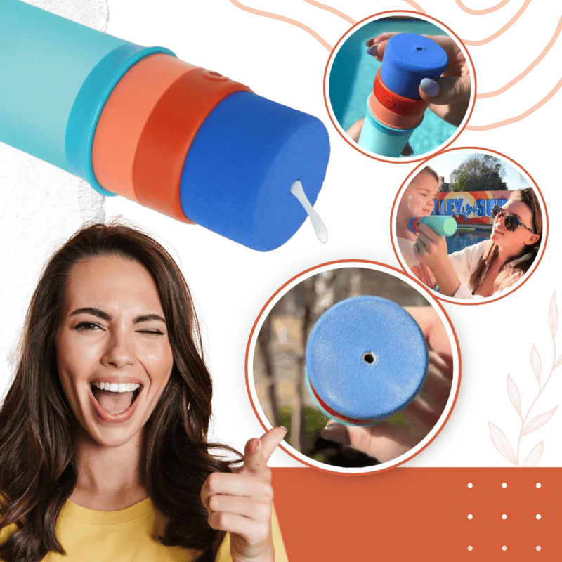 Handheld Soft Brush Children Sunscreen Applicator