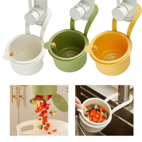 Convenient Detachable Food Strainer, Easy Installation