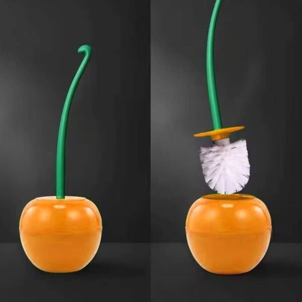 Creative Cherry Toilet Brush, Bathroom Accessories - Image 3
