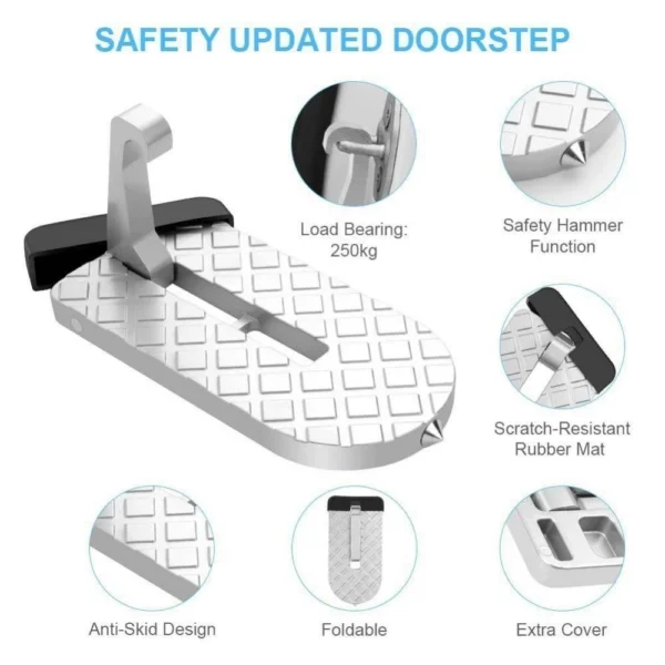 Portable Car Door Step For Easy Roof Access - Image 6