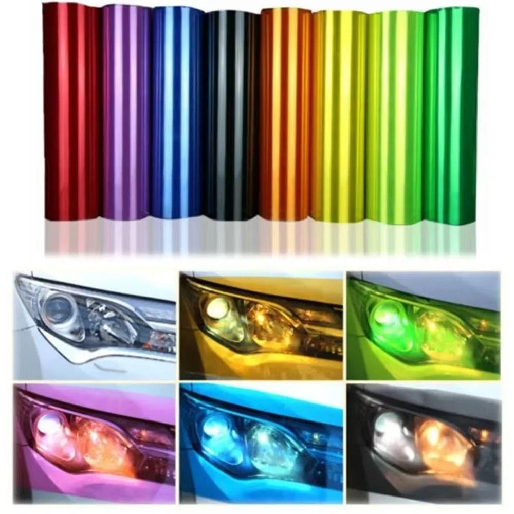 Transform Your Ride With Modern & Sporty Headlight Color Film
