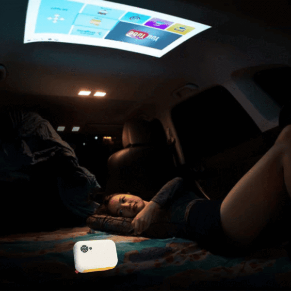 Compact Multimedia Mini Projector A10 For Cinema On The Go - Image 2