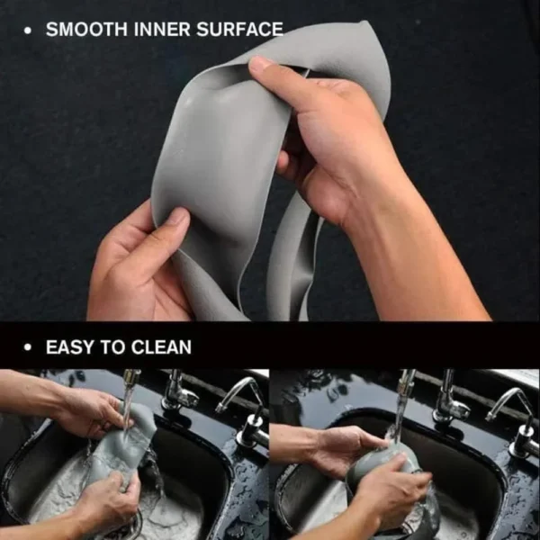 Soft & Comfortable Touch Silicone Rubber Steering Wheel Covers - Image 6
