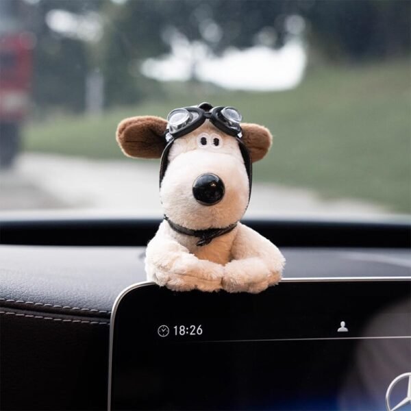 Adorable Car Puppy Steering Wheel Controls & Display Screen - Image 14