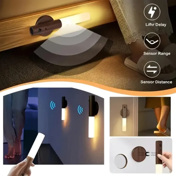 Rechargeable Motion Sensor Magnetic Portable Light - Image 8