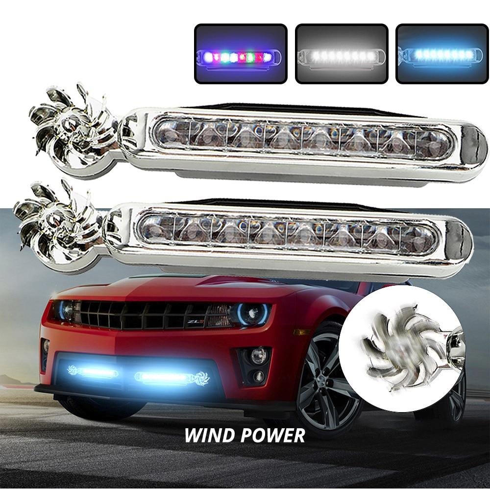 Wind Energy Powered Daytime Running Light