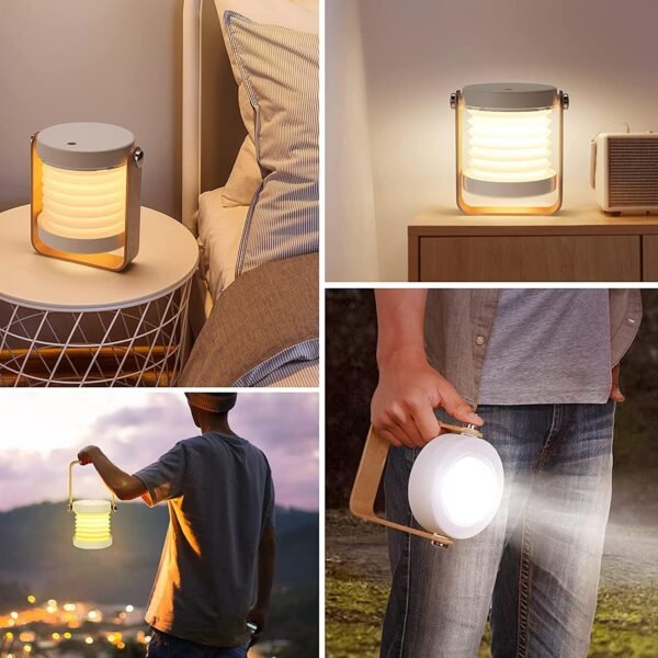Multifonction Wooden Folding Lamp - Image 13