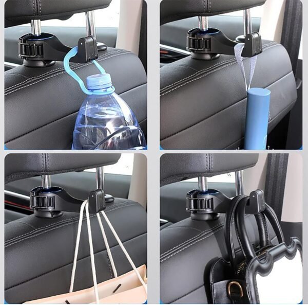 3in1 Back Seat Headrest Hook - Image 3