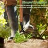 The Original Stand Up Weed Puller Tool with Long Handle.