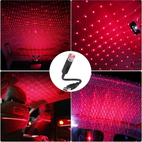 Romantic Car Roof Portable Star Projector - Image 3