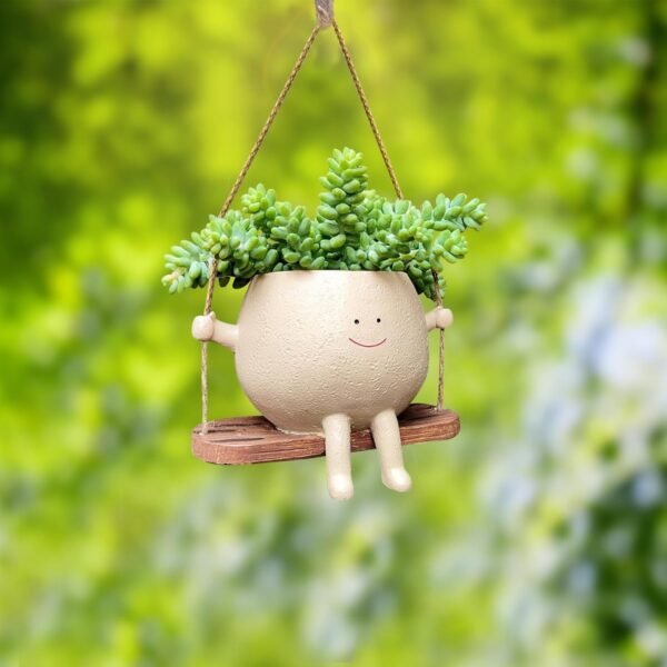 Lovely Flower Pot Wall Planter Swing Face - Image 9