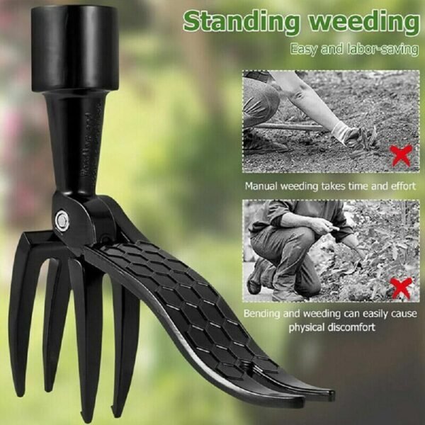 The Original Stand Up Weed Puller Tool with Long Handle. - Image 6