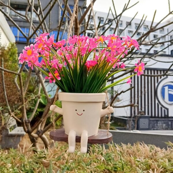 Lovely Flower Pot Wall Planter Swing Face - Image 6