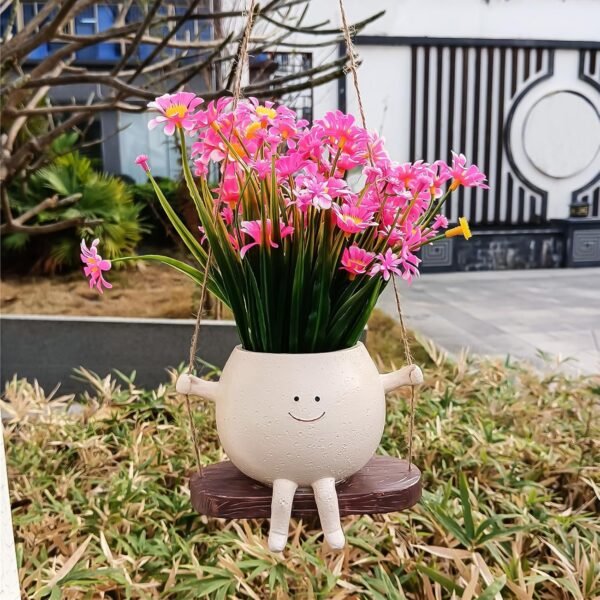 Lovely Flower Pot Wall Planter Swing Face - Image 5