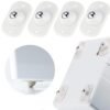 Stainless Steel Paste Universal Mini Swivel Wheels