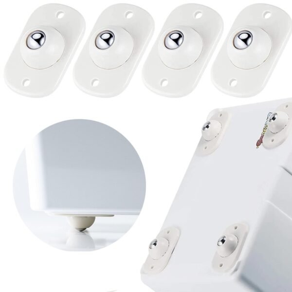 Stainless Steel Paste Universal Mini Swivel Wheels