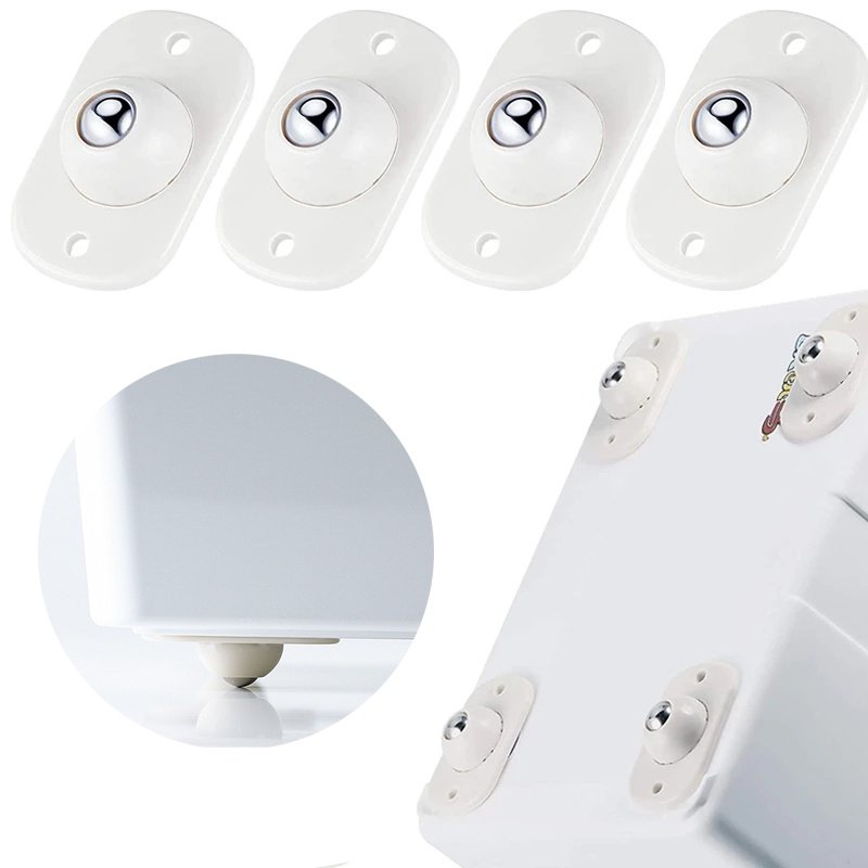 Stainless Steel Paste Universal Mini Swivel Wheels