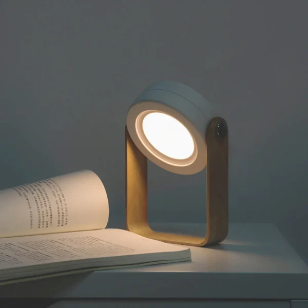 Multifonction Wooden Folding Lamp - Image 5