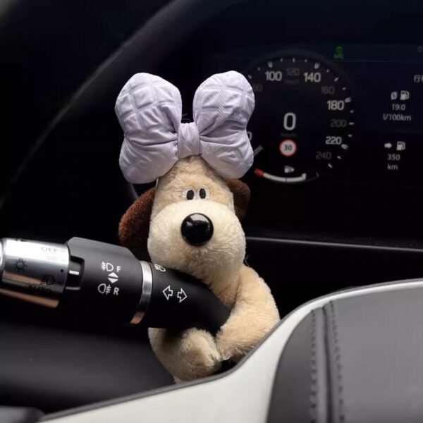 Adorable Car Puppy Steering Wheel Controls & Display Screen - Image 4