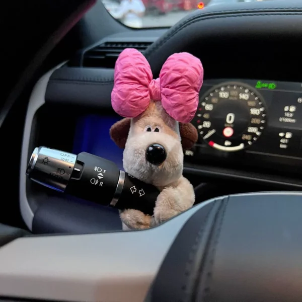 Adorable Car Puppy Steering Wheel Controls & Display Screen - Image 3