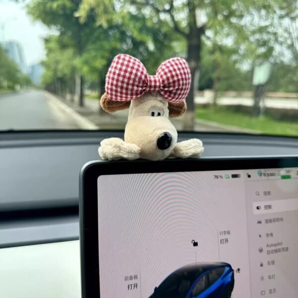 Adorable Car Puppy Steering Wheel Controls & Display Screen - Image 12