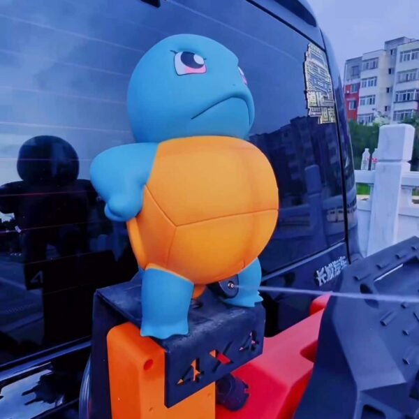 Trendy Car Accessories Spraying Water Turtle - Image 5