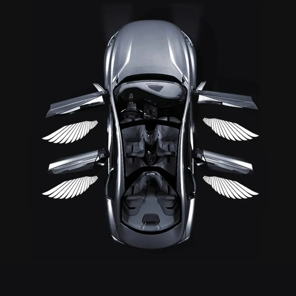 Luminous Welcome Angel Wing Car Door Lights