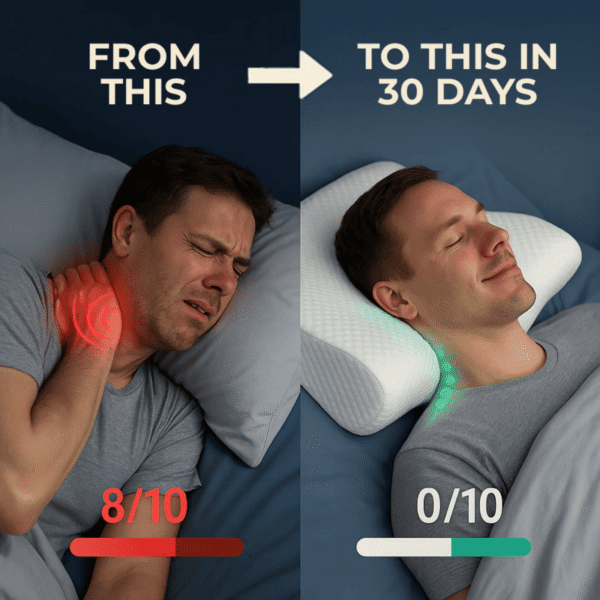 Ergonomic Contour Cervical Pillow For Neck & Back Pain - Image 3