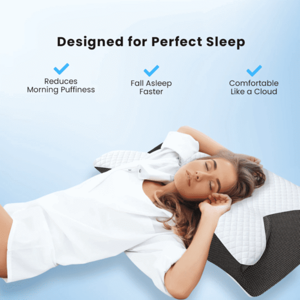 Ergonomic Contour Cervical Pillow For Neck & Back Pain