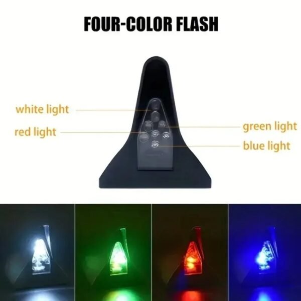 Solar LED Shark Warning Light Antenna - Image 3