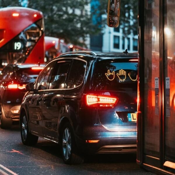 Funny Road Rage Car Finger Light Signal - Image 9