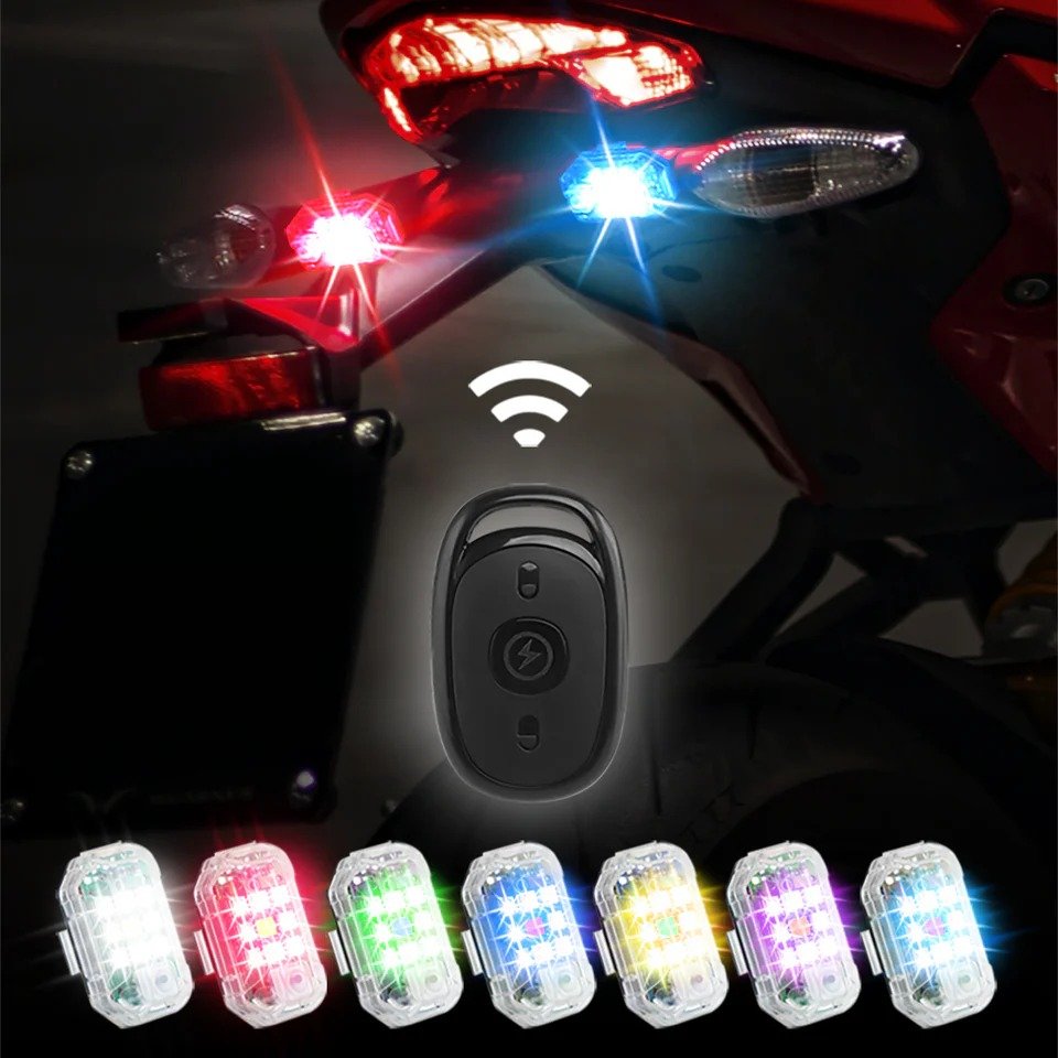 Anti Collision Car Flashing Light With Remote Control