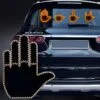 Funny Road Rage Car Finger Light Signal